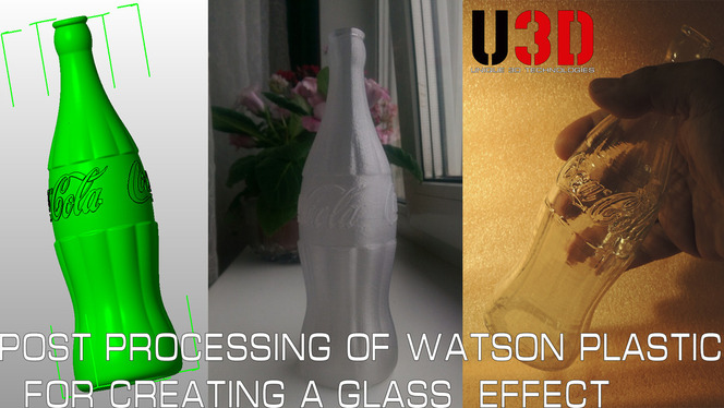 Эффект стекла. Инструкция по пост обработки пластика SBS Ватсон